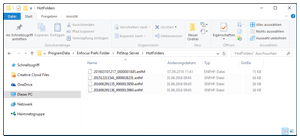 Speicherort der Hotfolder Einstellungen unter ProgrammData/Enfocus Prefs Folder