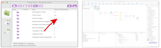 Animation, Wechsel von PitStop Server auf Switch