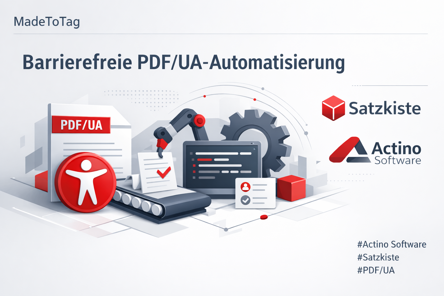 Impressed kooperiert mit Satzkiste und Actino Software im Bereich barrierefreie PDFs