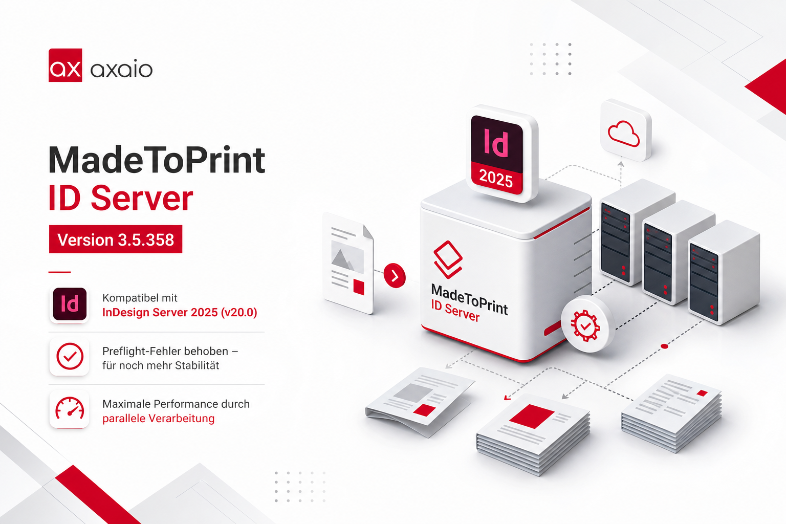 MadeToPrint Server für Adobe InDesign Server 2025 ab sofort verfügbar