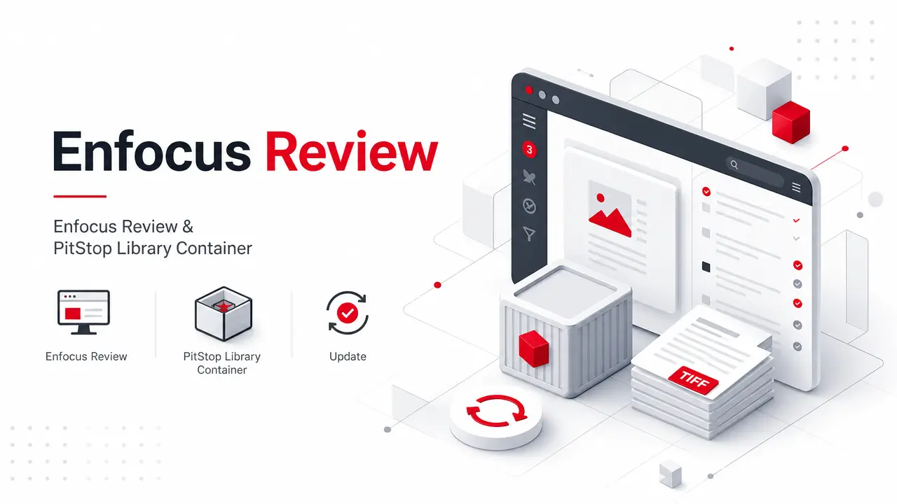 Updates für Enfocus Review und PitStop Library Container
