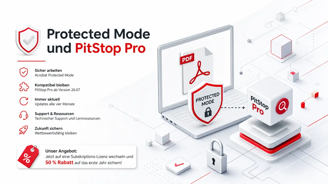 Adobe Acrobat Protected Mode und die Auswirkungen auf PitStop Pro