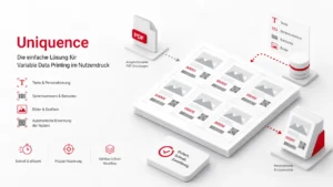 Keine Angst vor Personalisierung: Uniquence von Kingfischer Software ermöglicht allen Druckereien, Personalisierung als Service anzubieten<br>